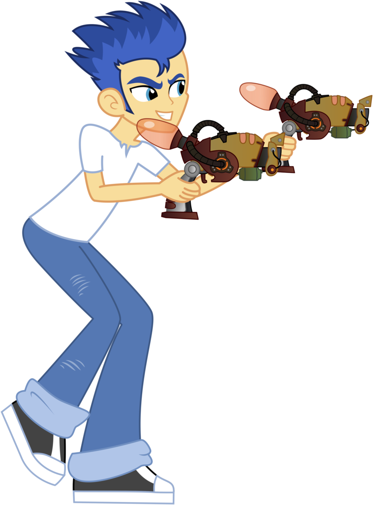 Absurd Res, Artist - Equestria Girls Flash Sentry (778x1024)