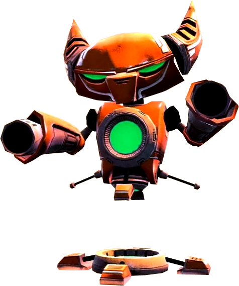 Doppelbanger - Ratchet And Clank All 4 One Weapons (476x569)