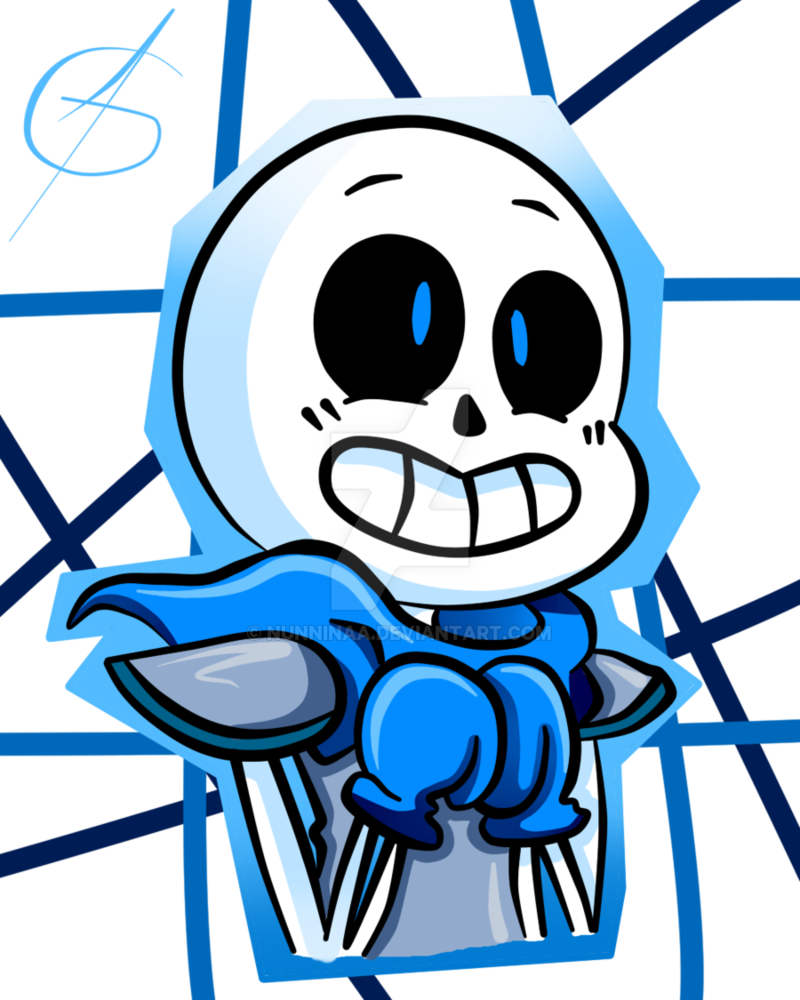 Underswap Sans Blueberry By Nunninaa - Underswap Sans Blueberry By Nunninaa (800x1000)