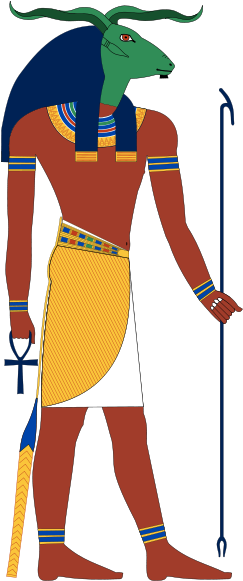 Khnum, An Ancient Egyptian God - Anubis Ancient Egypt God (304x599)