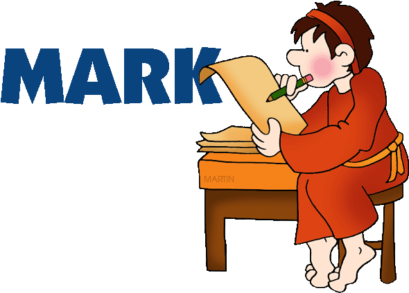 Bible Clip Art By Phillip Martin - Mark From The Bible (622x432)