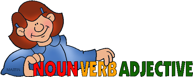 Parts Of Speech - Cartoon (648x302)