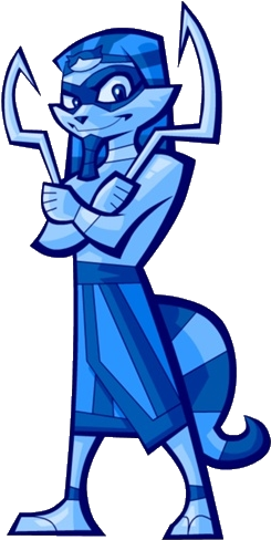 Slytunkhamen Cooper I, The First Known Cooper Before - Sly Cooper Ancestors (267x516)