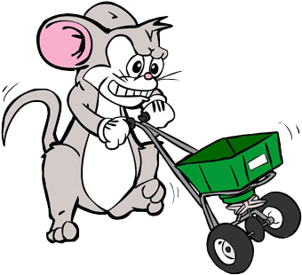 Sinking Valley Pest And Lawn Care Logo - Cartoon (590x394)