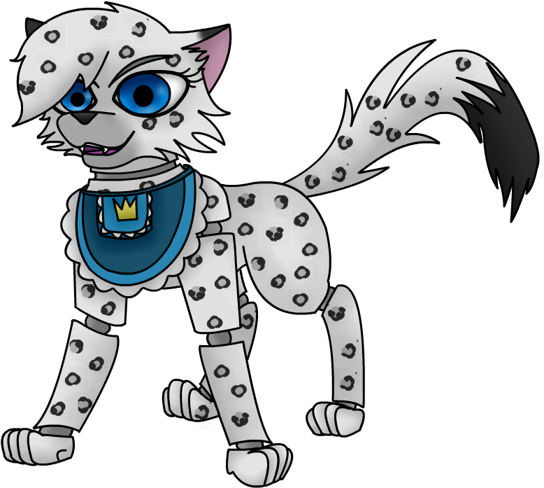 Snow The Nanny Fnaf {gift} By Toxic Talon - Cartoon (843x783)