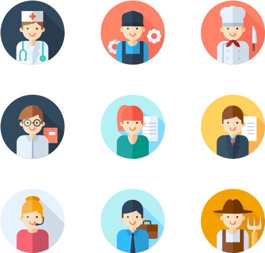 Professions And Jobs - Process Icons Png (600x564)