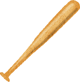 Baseball Bat - Baseball Bat Png (342x351)