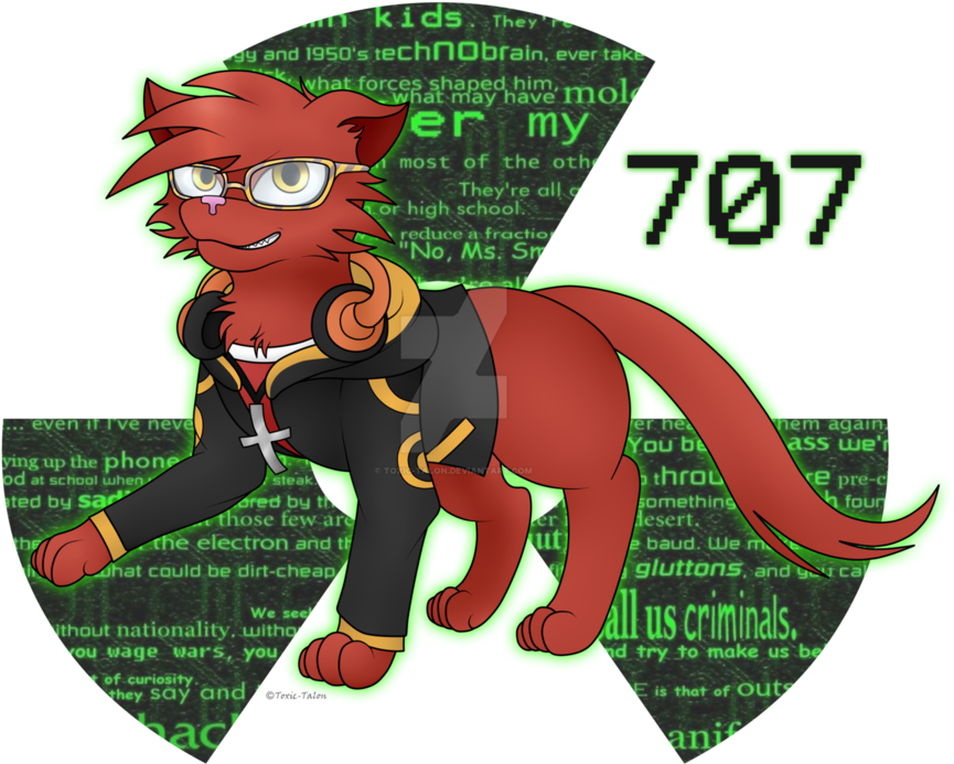 Cat Design [ Speed Paint] By Toxic-talon - Hacker (997x801)