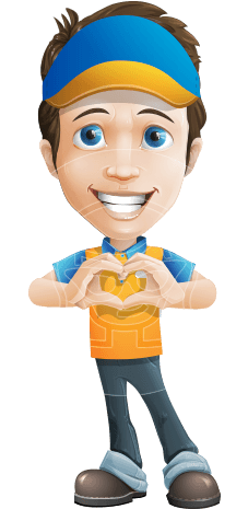 Profession And Job Cartoon Characters Vector - Cartoon (448x464)