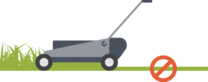 Avoid Cutting The Grass Too Short When It's Very Hot, - Lawn Mower (727x289)