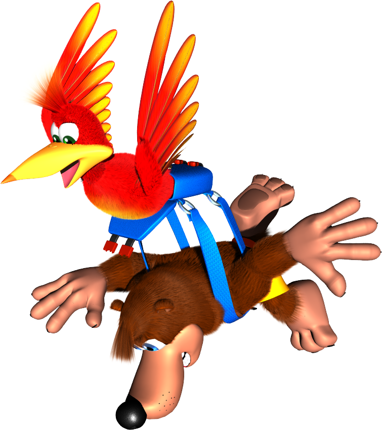 Flight - Banjo Kazooie Png (796x890)