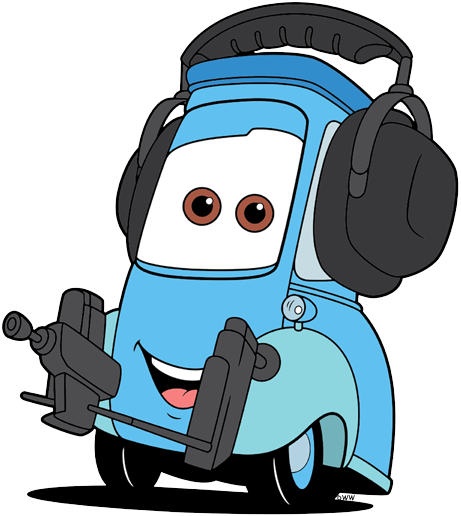 Car Clipart Guido - Guido Clipart (461x516)