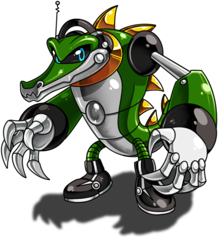 Mecha Vector By Catbeecache - Metal Vector The Crocodile (755x800)