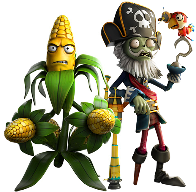 Plants Vs Zombies Garden Warfare Cartoon Pinterest - Pvz Gw2 Kernel Corn (660x647)