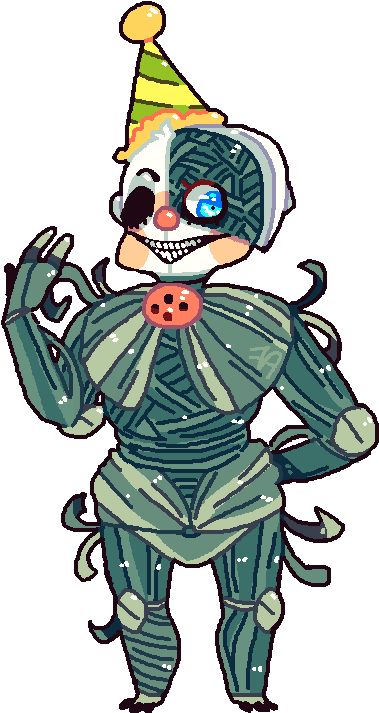 Ennard By Afroclown - Five Nights At Freddy's (395x730)