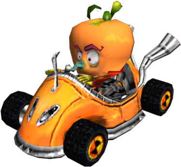 Wolftron 0 4 Willy Wumpa Cheeks Kart By Izzyvicious - Crash Tag Team Racing Willie Wumpa Cheeks (640x480)
