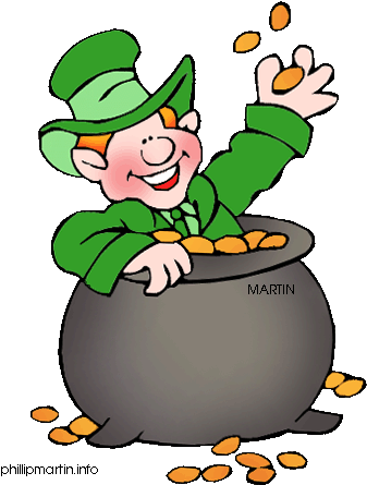Leprechaun Clip Art 13141 Classroom Ideas Pinterest - St Patrick's Day Clip Art (372x450)