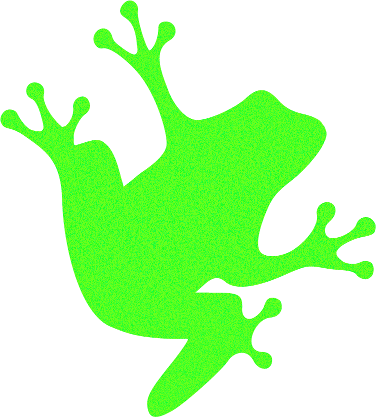 Lawn Frogs Logo V4 Frog Only Lg - Lawn Frogs Logo V4 Frog Only Lg (774x876)