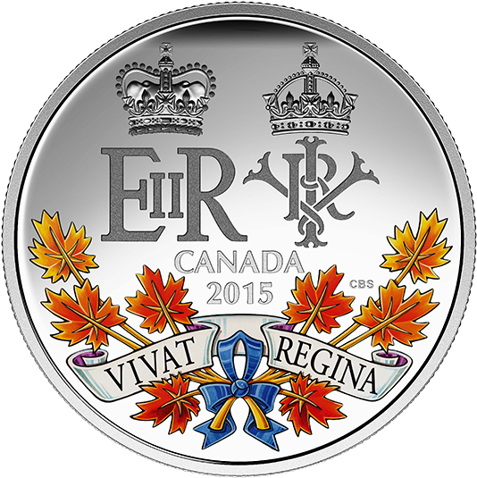 2015 $20 1 Oz Fine Silver Coin - Canadian 20 Dollar Bill Historic Reign (570x570)