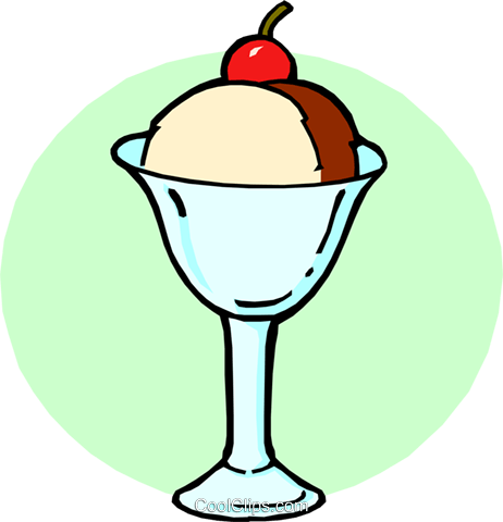 Dish Of Cream Royalty Free Vector Clip Art Illustration - Dish Of Cream Royalty Free Vector Clip Art Illustration (462x480)