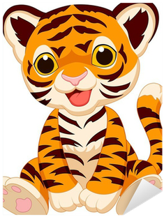 Drawings Of Tiger Cartoon (400x400)