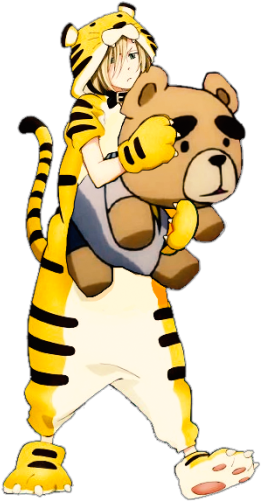 Transparent Tiger - ユーリ!!! On Ice/【ユーリ!!! On Ice】アクリルスタンドキーホルダー(ユーリ・プリセツキー) (500x500)