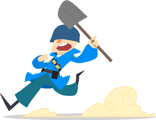 Tf2 Blu Soldier By Madhouse Icecream - Tf2 Blu Soldier By Madhouse Icecream (656x515)