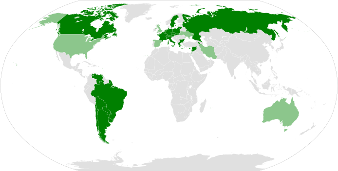 Soykırım Tezini Kabul Eden Devletler Koyu Renkte Görülmektedir - British Commonwealth Map 2018 (700x359)