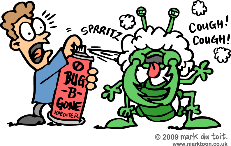 Spraying Clipart Clipart Panda Free Clipart Images - Bugs Be Gone Spray (793x500)