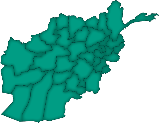 Kabul - Afghanistan Map (575x440)