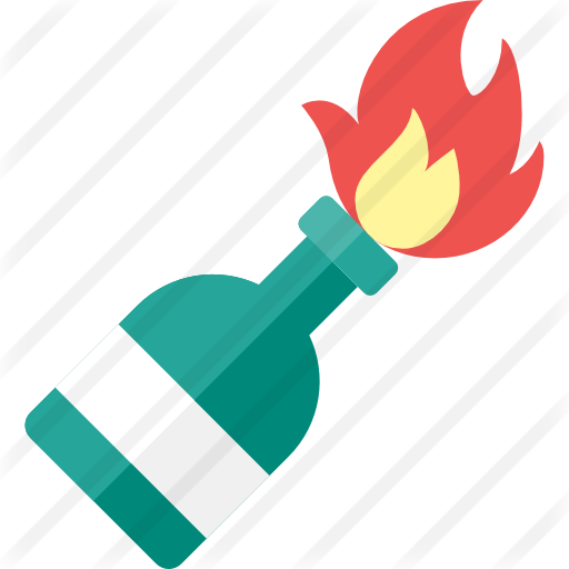 Molotov Cocktail - Illustration (512x512)