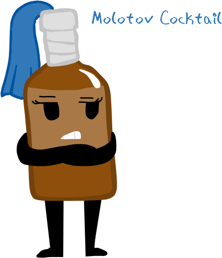 Molotov Cocktail By Irlbubble - Molotov Cocktail By Irlbubble (600x600)