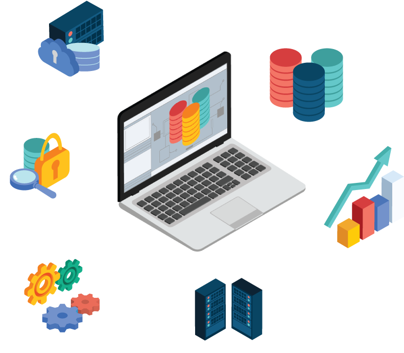 For The Lifetime Of Your Data - Data Integration Icon Png (896x705)