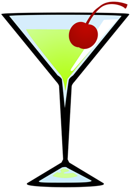 Green Apple Martini - Apple Martini Clip Art (400x400)