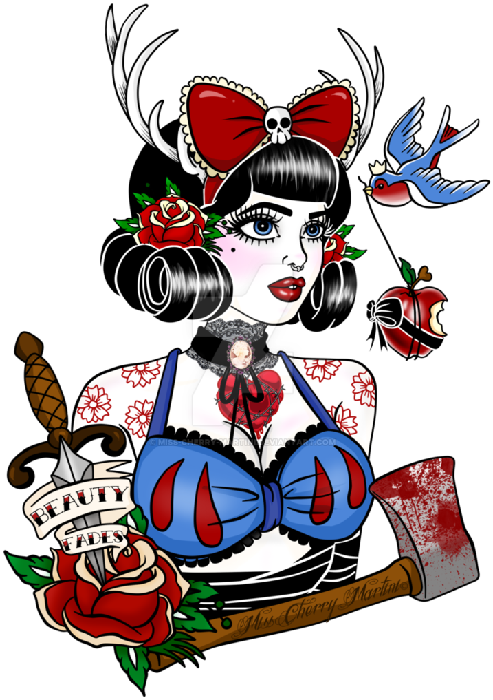 Beauty Fades By Miss Cherry Martini - Miss Cherry Martini - Snow - 5.25 Inch X 3.75 Inch (752x1062)