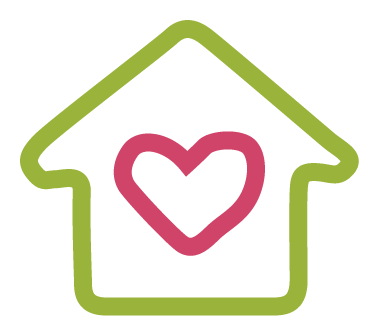 Home In Home Care House Logo - Site Map (375x340)