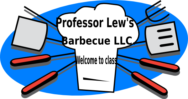 This Free Clip Arts Design Of Professor Lew - Barbecue Cooking Accessories Shower Curtain (600x317)