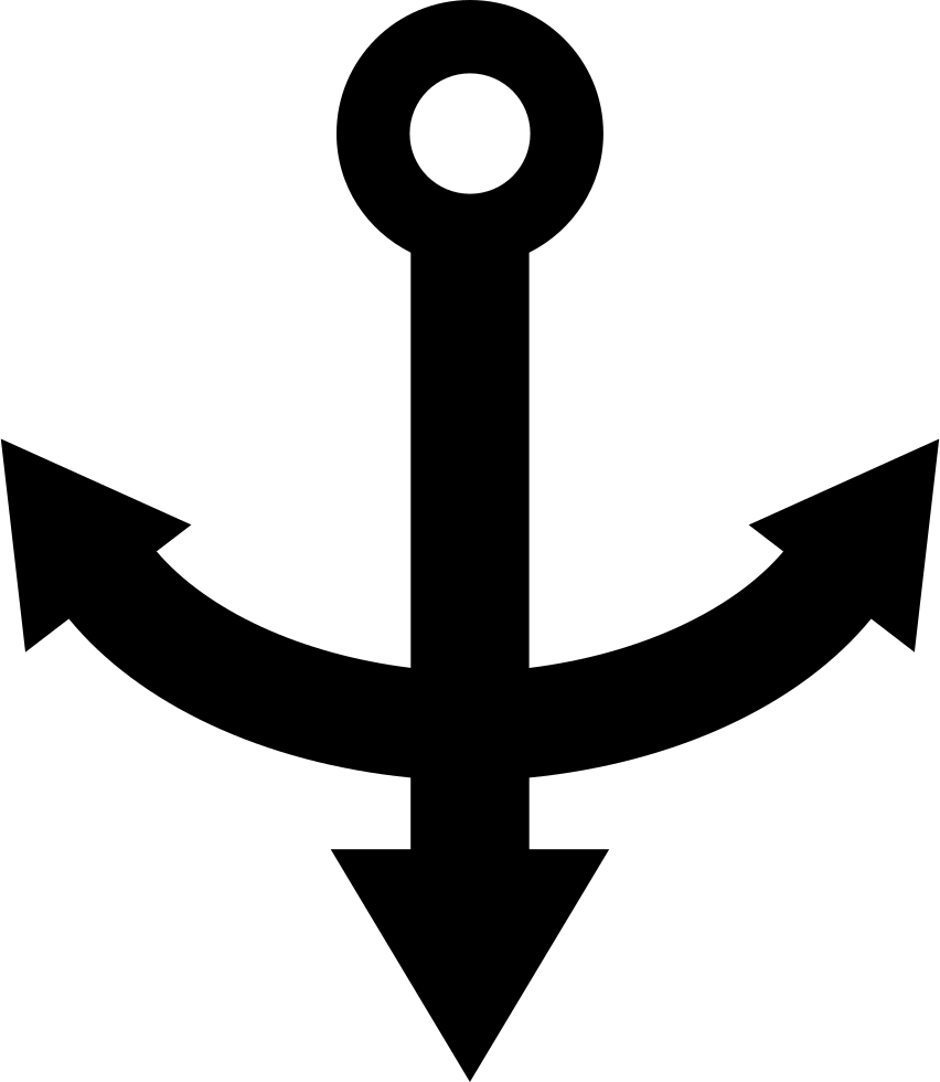 Anchor With Arrows Comments - Anchor (852x980)
