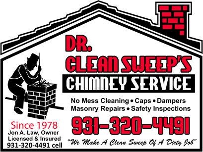 Clean Sweep Chimney Service Pobox186 Woodlawn Tn - Chimney Sweep (409x307)