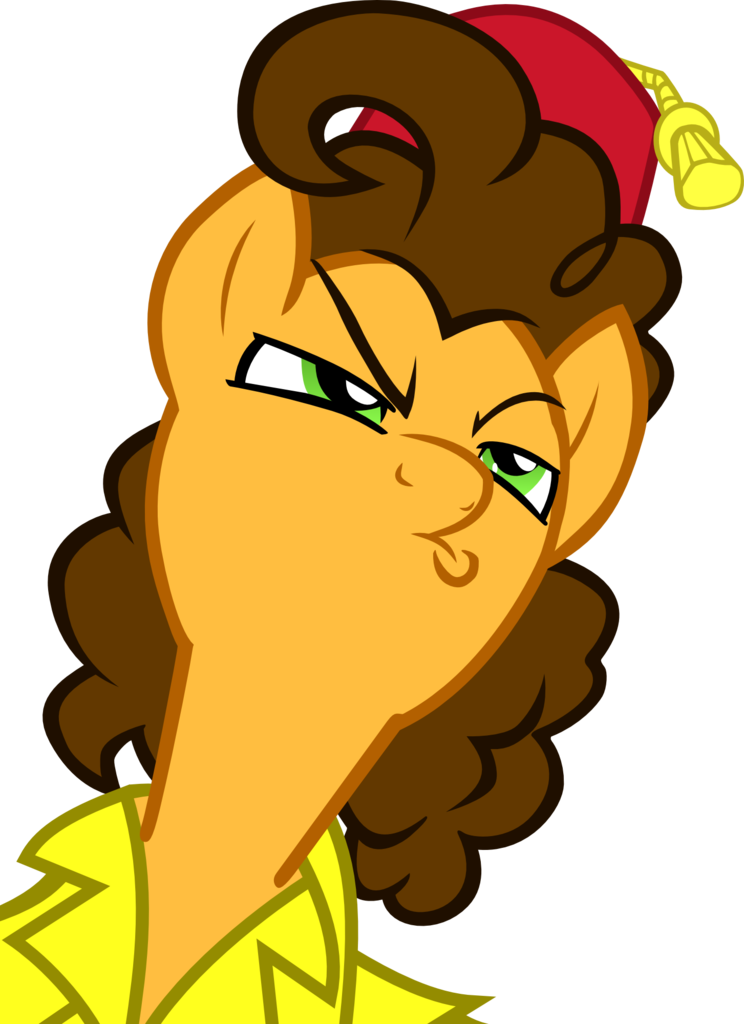 8^y, Cheese Sandwich, Fez, Hat, Pinkie Pride, Safe, - Cheese Sandwich Face (744x1024)