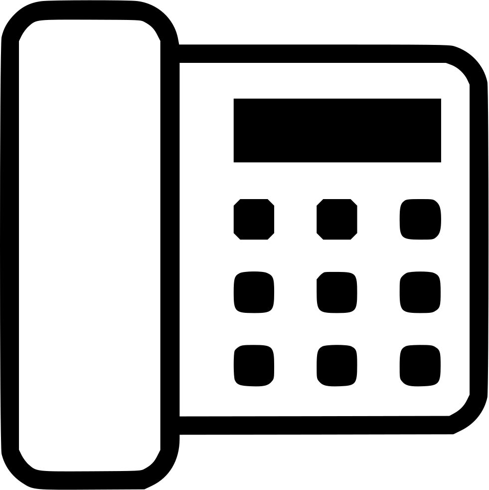 3g Gsm Intercom Internals For 3rd Party Integration - Landline Vector Png (981x982)