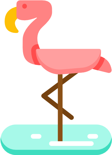 Flamingo Free Icon - Water Bird (512x512)
