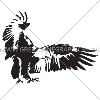 Patriotic Eagle Arrows - Illustration (385x385)