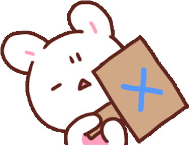 Sweetie Rabbit Love Animated Messages Sticker-5 - Rabbit (432x326)