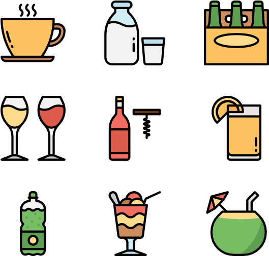 Beverage 36 Icons - Drink (600x564)