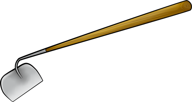 Hoe Full Size - Triangle (617x327)