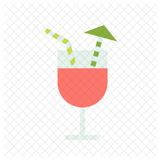 Cocktail Icon - Non-alcoholic Mixed Drink (512x512)
