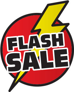 Quick, These Specials Will Be Gone In A Flash - Flash Sale Logo Png (640x320)