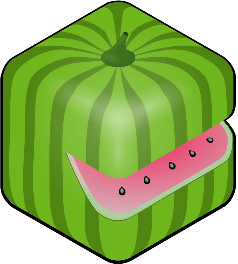 Hungry Melon Studio - Watermelon (786x882)