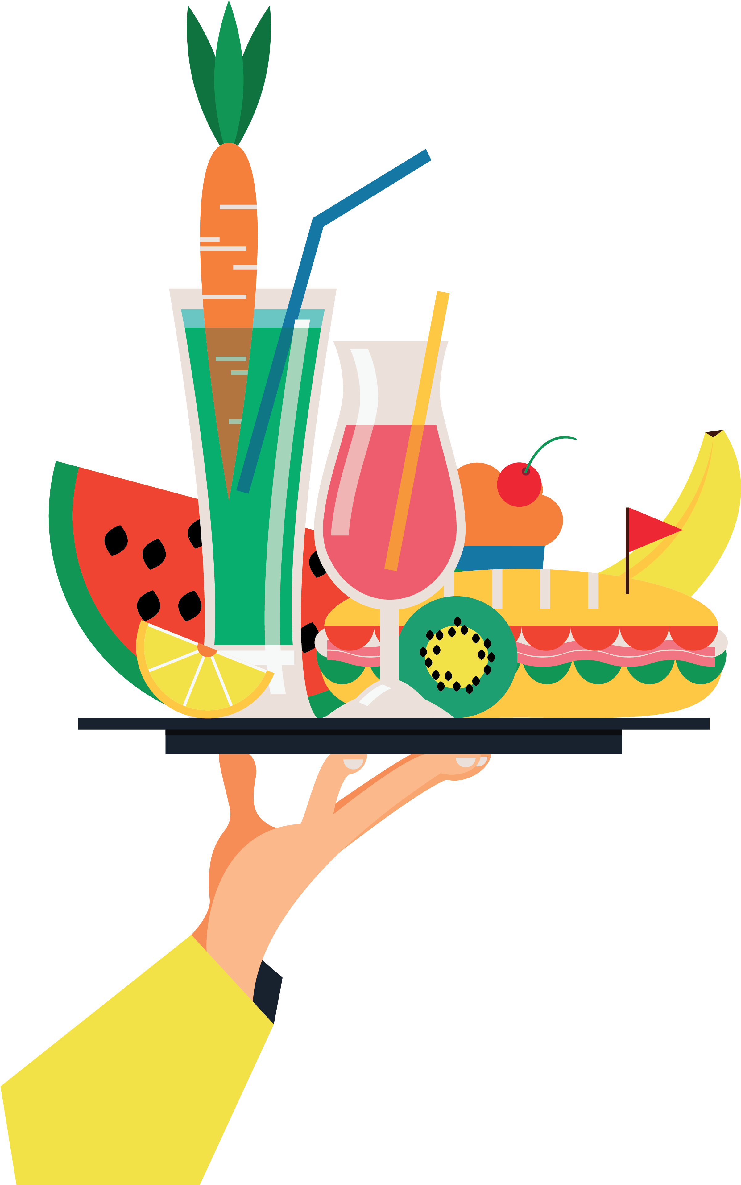 Kiki Ljung - Juice Bar Clipart (2885x3958)